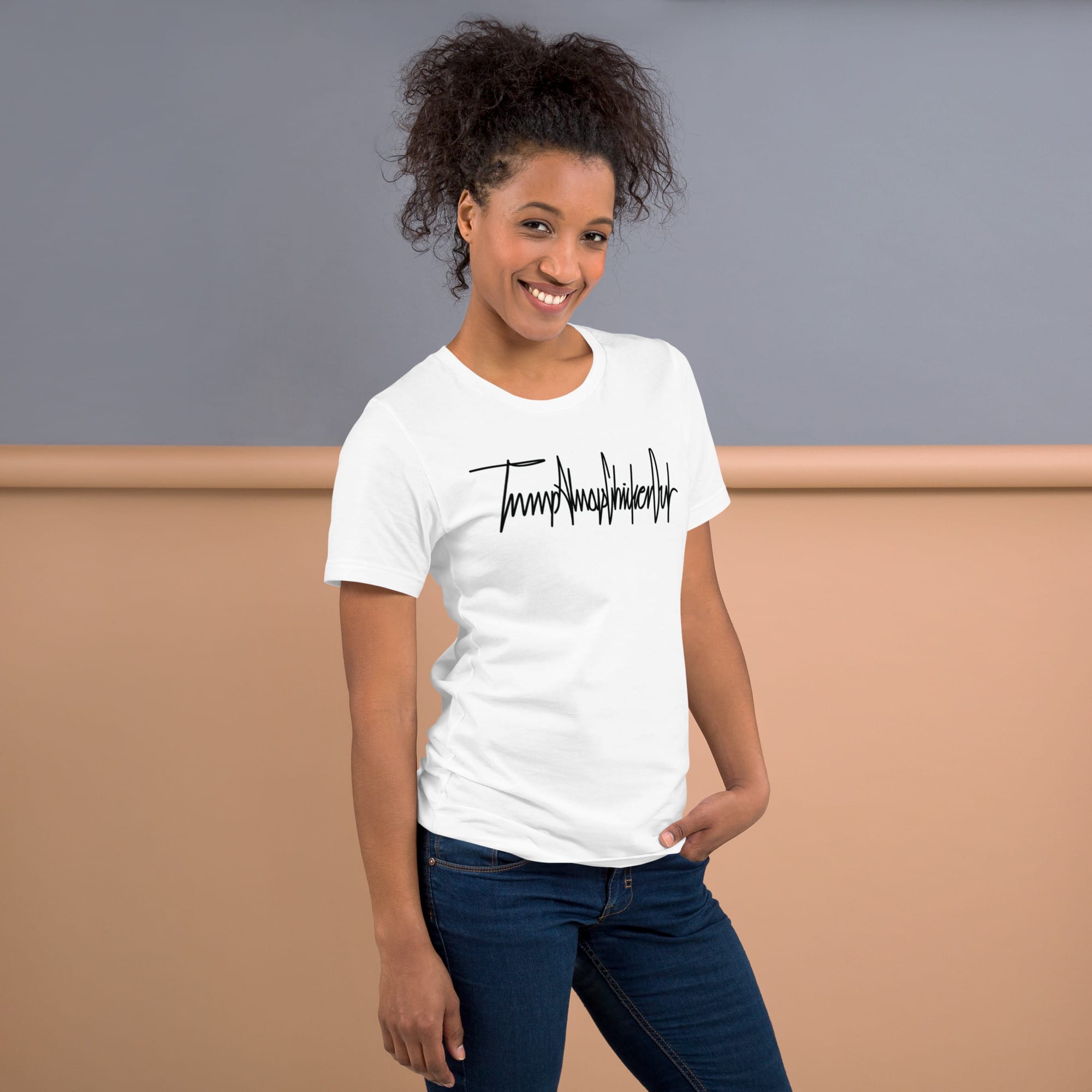 Trump Always Chickens Out – Signature T-Shirt - Image 4